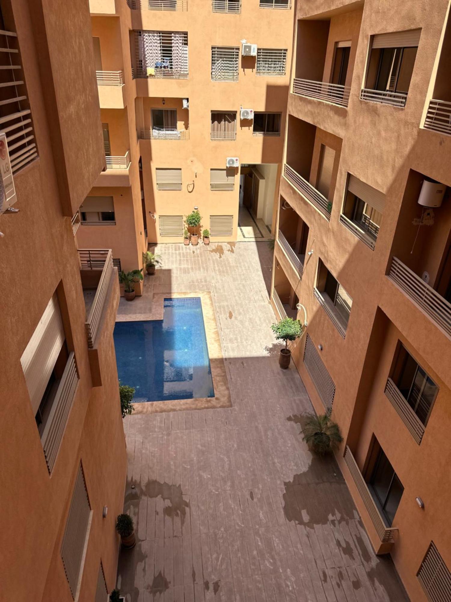 Brand New Modern 2 Bedroom With Swimming Pool, Netflix & Iptv Apartamento Marrakesh
