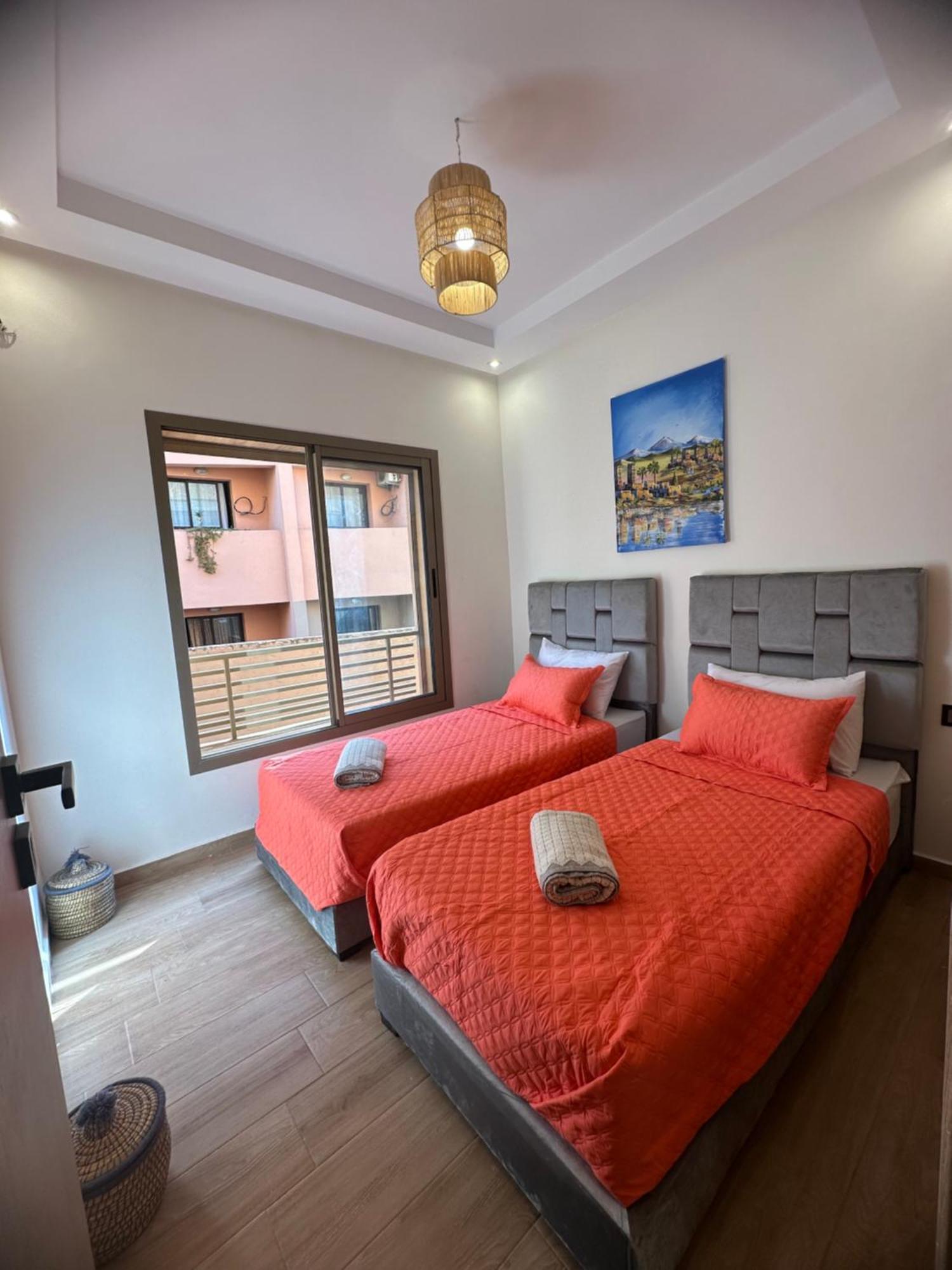 Brand New Modern 2 Bedroom With Swimming Pool, Netflix & Iptv Appartamento Marrakesh